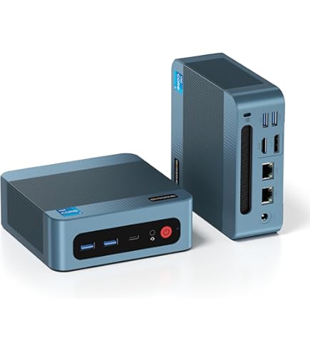 BOSGAME P2 Neo Mini PC - Intel Core i5-12450H, 16GB DDR4, 512GB